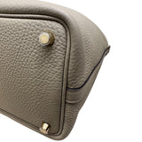 エルメス HERMES ピコタンロックPM W刻印 ベージュマルファ トリヨン ユニセックス ハンドバッグ