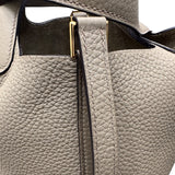 エルメス HERMES ピコタンロックPM W刻印 ベージュマルファ トリヨン ユニセックス ハンドバッグ