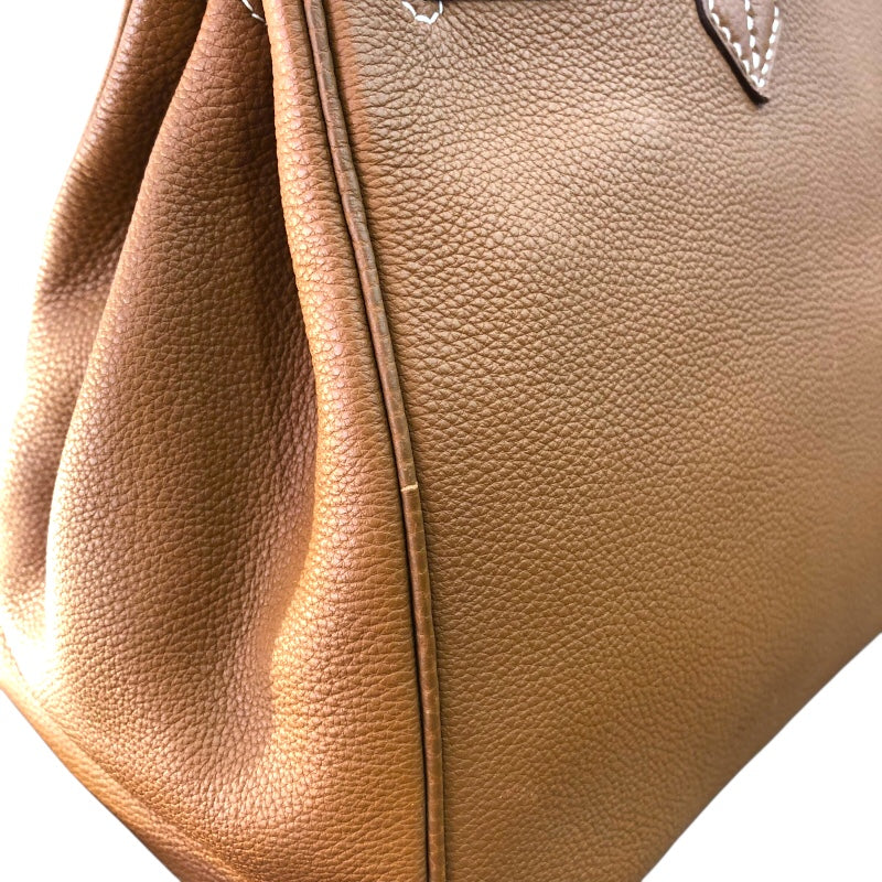 エルメス HERMES バーキン30 ▢G刻 ゴールド　ゴールド金具 トゴ ユニセックス ハンドバッグ