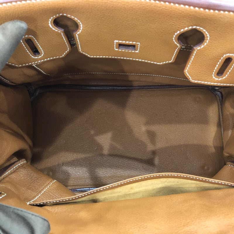 エルメス HERMES バーキン30 ▢G刻 ゴールド　ゴールド金具 トゴ ユニセックス ハンドバッグ