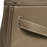 エルメス HERMES ケリー28 内縫い D刻 エトゥープ ゴールド金具 トゴ レディース ハンドバッグ ショルダーバッグ