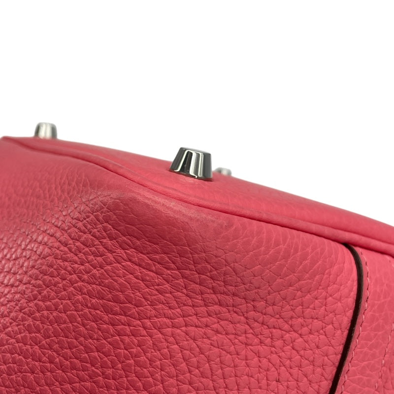 エルメス HERMES ピコタンロックPM Y刻 ローズアザレ SV金具 トリヨン レディース ハンドバッグ