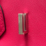 エルメス HERMES バーキン25 Y刻 　 フランボワーズ SV金具 スイフト レディース ハンドバッグ