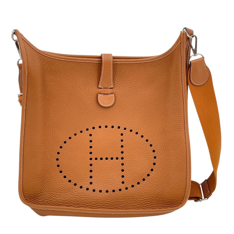 エルメス HERMES エヴリン3 PM □P刻 ゴールド SV金具 トリヨン レディース ショルダーバッグ