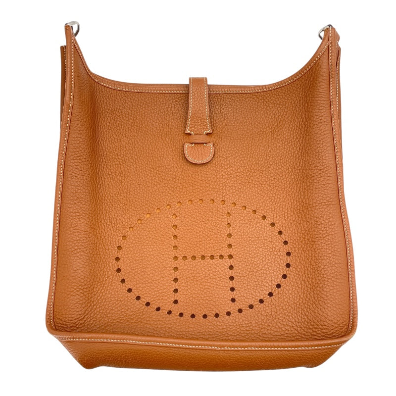 エルメス HERMES エヴリン3 PM □P刻 ゴールド SV金具 トリヨン レディース ショルダーバッグ