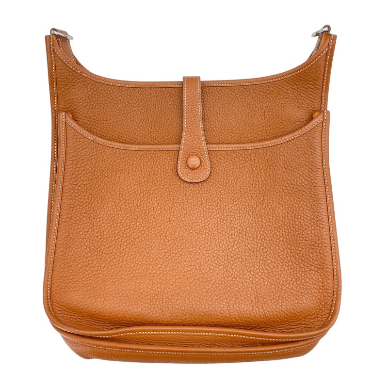 エルメス HERMES エヴリン3 PM □P刻 ゴールド SV金具 トリヨン レディース ショルダーバッグ