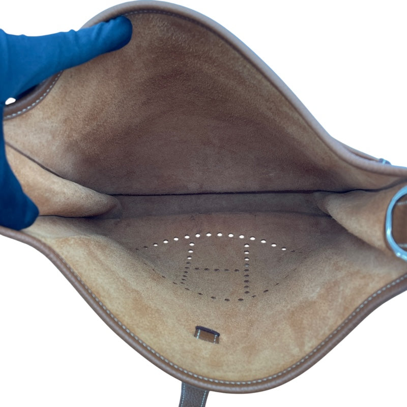 エルメス HERMES エヴリン3 PM □P刻 ゴールド SV金具 トリヨン レディース ショルダーバッグ