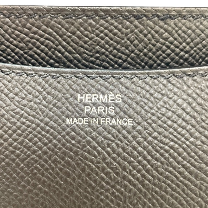 エルメス HERMES コンスタンス3ミニ Y刻 ブラック シルバー金具 ヴォーエプソン レディース ショルダーバッグ