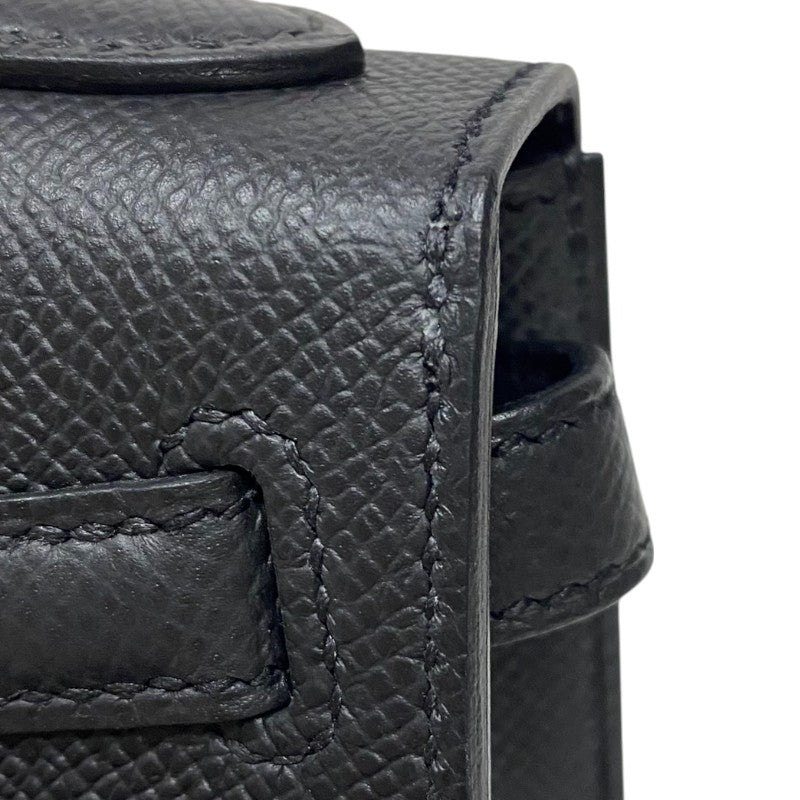 エルメス HERMES ケリー20 無秩序 B刻 ブラック ゴールド金具 エプソン レディース ショルダーバッグ