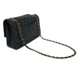 シャネル CHANEL マトラッセ25 A01112 ブラック ゴールド金具 ラムスキン レディース ショルダーバッグ