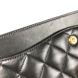 シャネル CHANEL マトラッセ25 A01112 ブラック ゴールド金具 ラムスキン レディース ショルダーバッグ