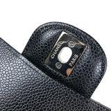 シャネル CHANEL マトラッセ23 A01113 ブラック シルバー金具 キャビアスキン レディース ショルダーバッグ