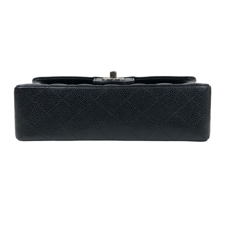 シャネル CHANEL マトラッセ23 A01113 ブラック シルバー金具 キャビアスキン レディース ショルダーバッグ