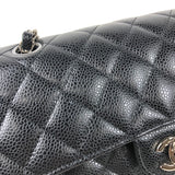 シャネル CHANEL マトラッセ23 A01113 ブラック シルバー金具 キャビアスキン レディース ショルダーバッグ