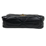 シャネル CHANEL CHANEL19 バッグ AS1160 ブラック ゴールド×シルバー金具 シャイニーラム レディース ショルダーバッグ