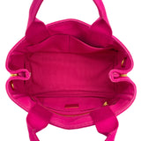 プラダ PRADA カナパ　バッグ 1BG439 ホットピンク キャンバス レディース ショルダーバッグ