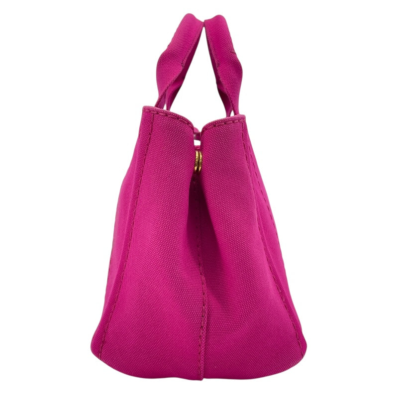 プラダ PRADA カナパ　バッグ 1BG439 ホットピンク キャンバス レディース ショルダーバッグ
