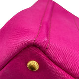 プラダ PRADA カナパ　バッグ 1BG439 ホットピンク キャンバス レディース ショルダーバッグ