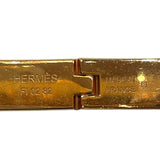 エルメス HERMES ミニクリックブレスレット ナタ・ゴールド・シルバー金具 メタル・エナメル レディース ブレスレット