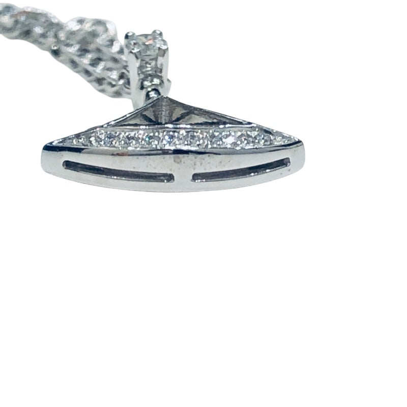 ブルガリ BVLGARI ディーヴァドリームネックレス ダイヤ ホワイトゴールド 750 ジュエリー