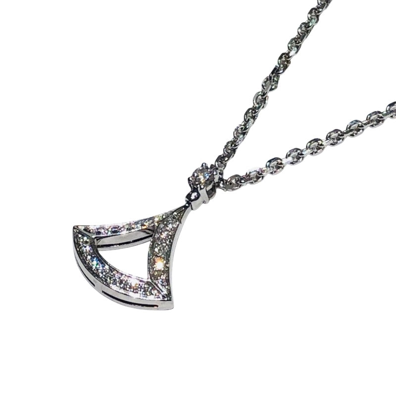 ブルガリ BVLGARI ディーヴァドリームネックレス ダイヤ ホワイトゴールド 750 ジュエリー
