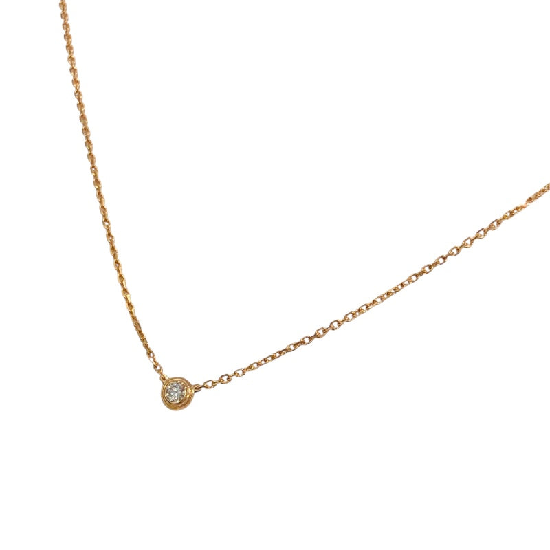 カルティエ Cartier ダムールダイヤネックレスXS ピンクゴールド Au750 ジュエリー