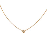 カルティエ Cartier ダムールダイヤネックレスXS ピンクゴールド Au750 ジュエリー