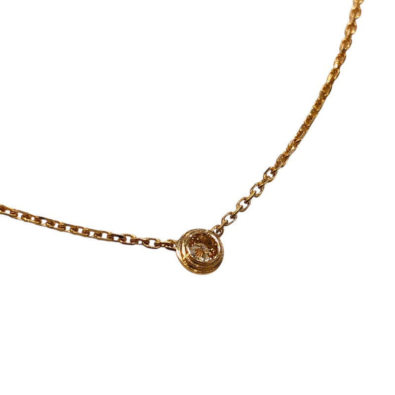 カルティエ Cartier ダムールダイヤネックレスXS ピンクゴールド Au750 ジュエリー