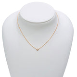 カルティエ Cartier ダムールダイヤネックレスXS ピンクゴールド Au750 ジュエリー