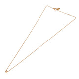 カルティエ Cartier ダムールダイヤネックレスXS ピンクゴールド Au750 ジュエリー