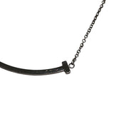 ティファニー TIFFANY＆CO Tスマイルネックレススモール ホワイトゴールド Au750 ジュエリー