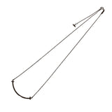 ティファニー TIFFANY＆CO Tスマイルネックレススモール ホワイトゴールド Au750 ジュエリー