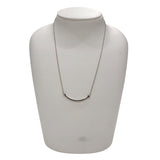 ティファニー TIFFANY＆CO Tスマイルネックレススモール ホワイトゴールド Au750 ジュエリー