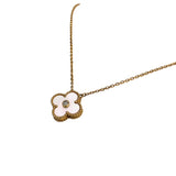 ヴァンクリーフ＆アーペル Van Cleef & Arpels ヴィンテージアルハンブラ ネックレス ホリデー限定 MOP ピンクゴールド 750 ジュエリー