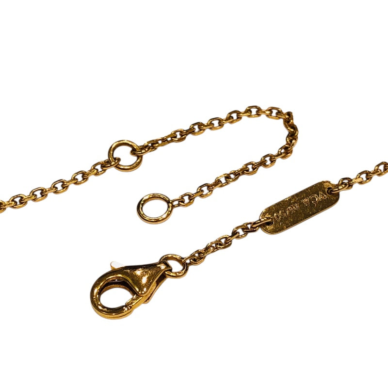 ヴァンクリーフ＆アーペル Van Cleef & Arpels ヴィンテージアルハンブラ ネックレス ホリデー限定 MOP ピンクゴールド 750 ジュエリー