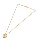 ヴァンクリーフ＆アーペル Van Cleef & Arpels ヴィンテージアルハンブラ ネックレス ホリデー限定 MOP ピンクゴールド 750 ジュエリー