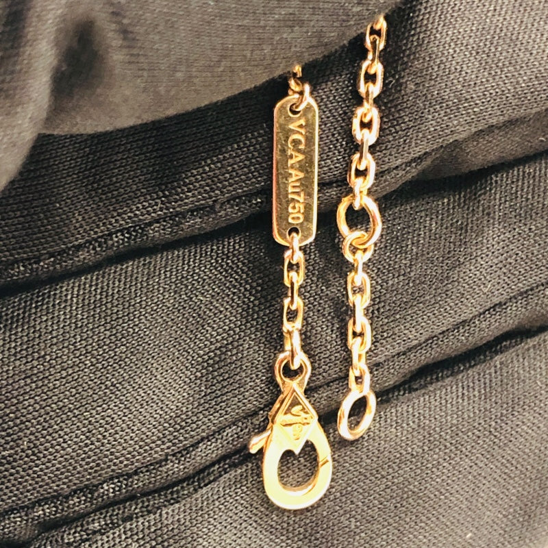 ヴァンクリーフ＆アーペル Van Cleef & Arpels ラッキースプリング プラムブロッサム ブレスレット MOP ピンクゴールド 750 ジュエリー