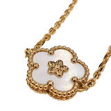 ヴァンクリーフ＆アーペル Van Cleef & Arpels ラッキースプリング プラムブロッサム ブレスレット MOP ピンクゴールド 750 ジュエリー