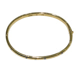 ティファニー TIFFANY＆CO ドッツブレスレット 10PD 750YG/Pt950 ジュエリー