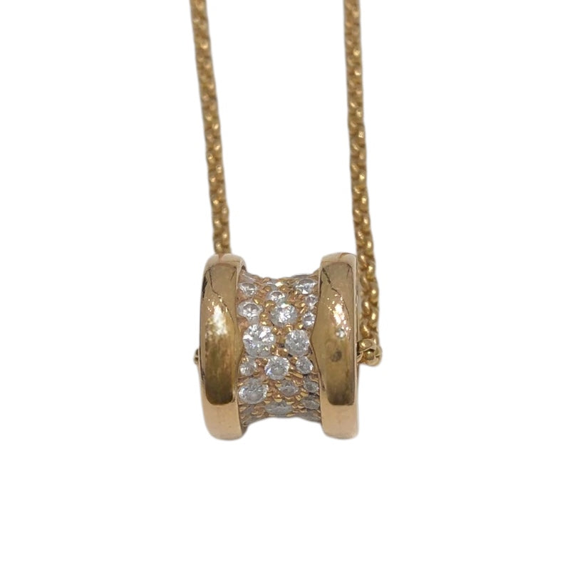 ブルガリ BVLGARI ビーゼロワンエレメントダイヤネックレス ゴールド Au750　ダイヤモンド ジュエリー