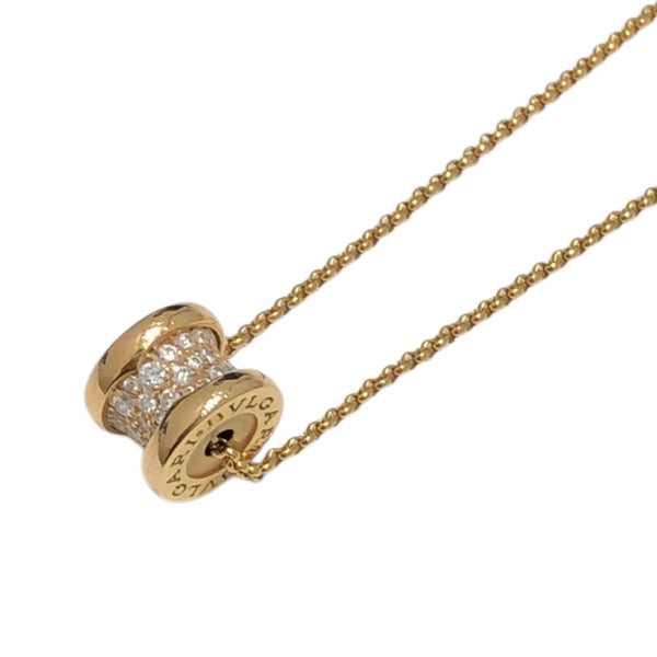 ブルガリ BVLGARI ビーゼロワンエレメントダイヤネックレス ゴールド Au750　ダイヤモンド ジュエリー