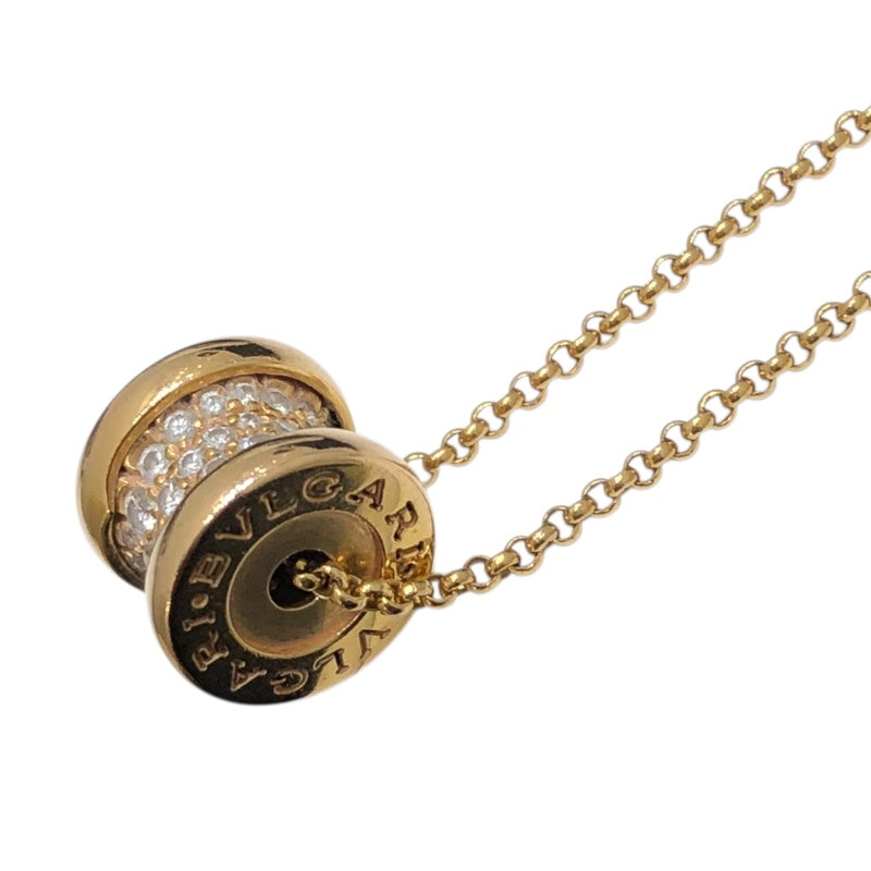 ブルガリ BVLGARI ビーゼロワンエレメントダイヤネックレス ゴールド Au750　ダイヤモンド ジュエリー