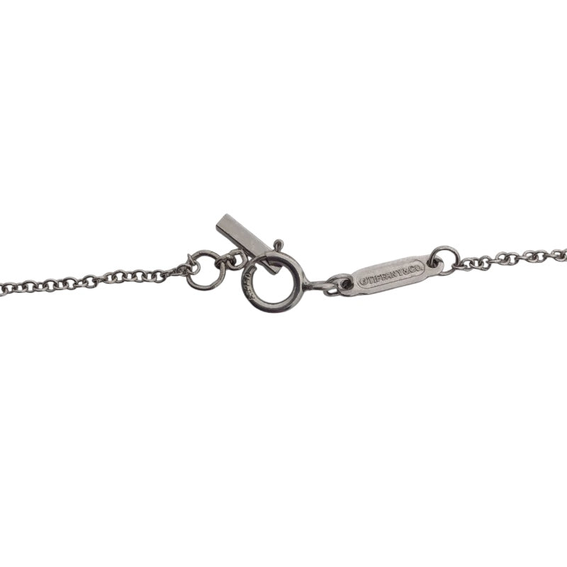 ティファニー TIFFANY＆CO Tスマイルダイヤネックレスミニ ホワイトゴールド Au750 ジュエリー