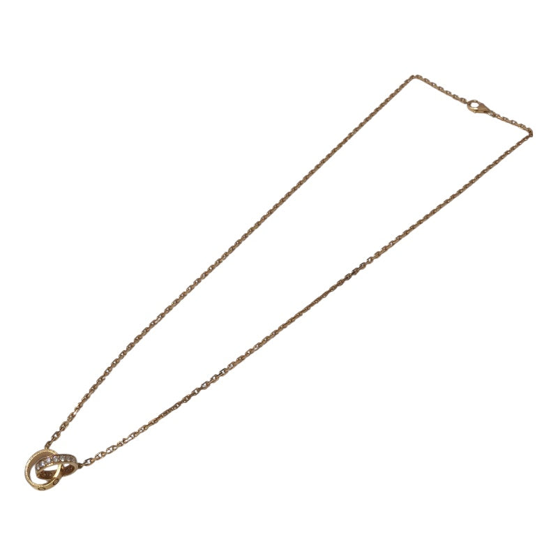 カルティエ Cartier ベビーラブダイヤネックレス ピンクゴールド Au750 ジュエリー