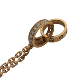 カルティエ Cartier ベビーラブダイヤネックレス ピンクゴールド Au750 ジュエリー