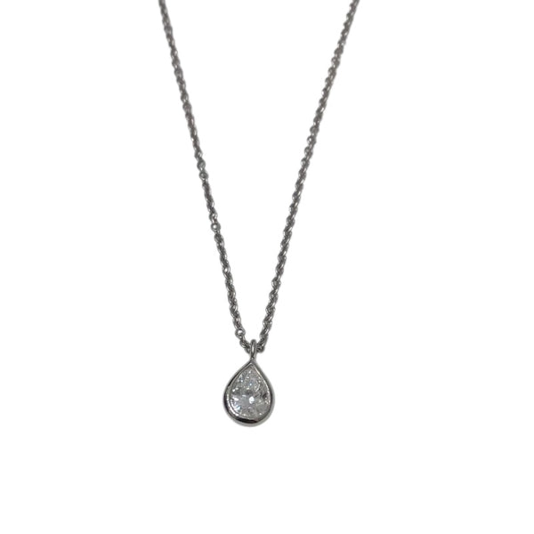 ティファニー TIFFANY＆CO バイザヤードネックレス プラチナ Pt950　 ジュエリー