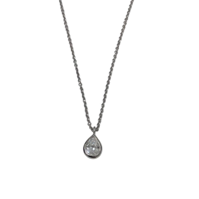 ティファニー TIFFANY＆CO バイザヤードネックレス プラチナ Pt950　 ジュエリー