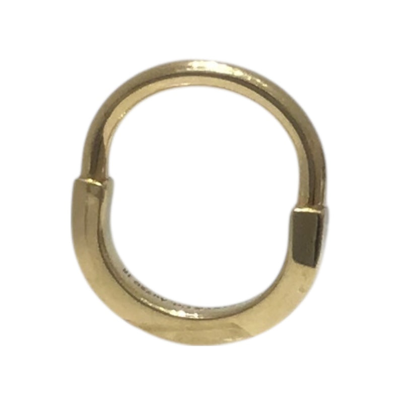 ティファニー TIFFANY＆CO ロックﾘﾝｸﾞ イエローゴールド Au750 ジュエリー