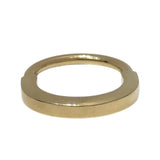 ティファニー TIFFANY＆CO ロックﾘﾝｸﾞ イエローゴールド Au750 ジュエリー