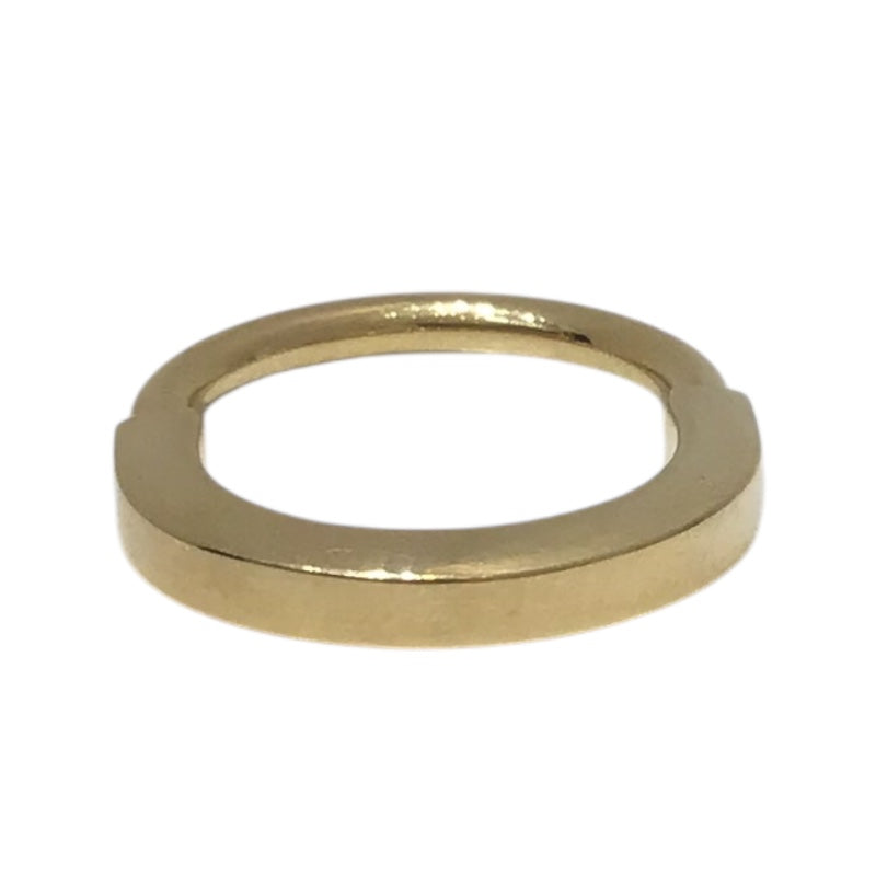 ティファニー TIFFANY＆CO ロックﾘﾝｸﾞ イエローゴールド Au750 ジュエリー